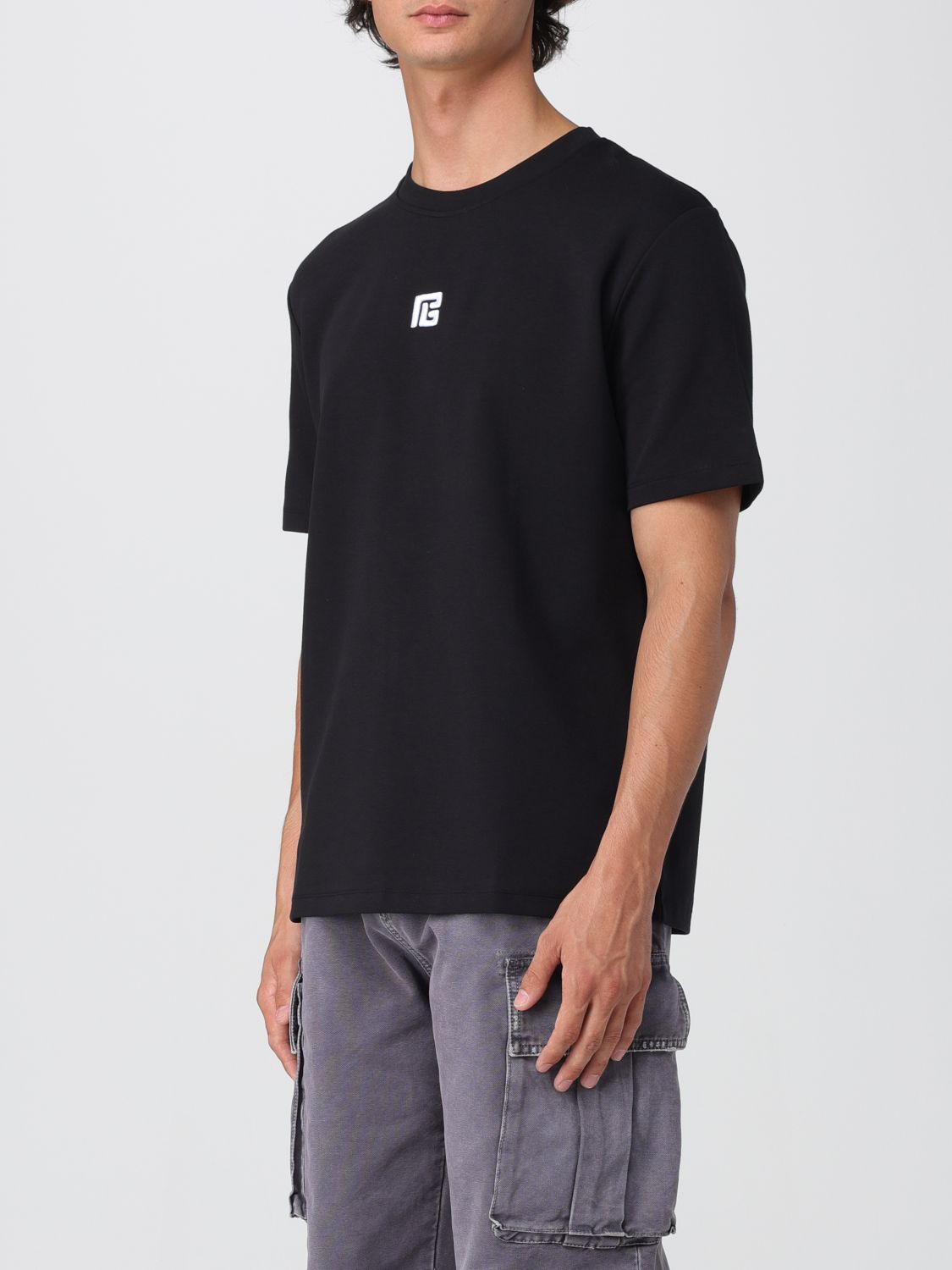 Balmain T Shirt Men Black