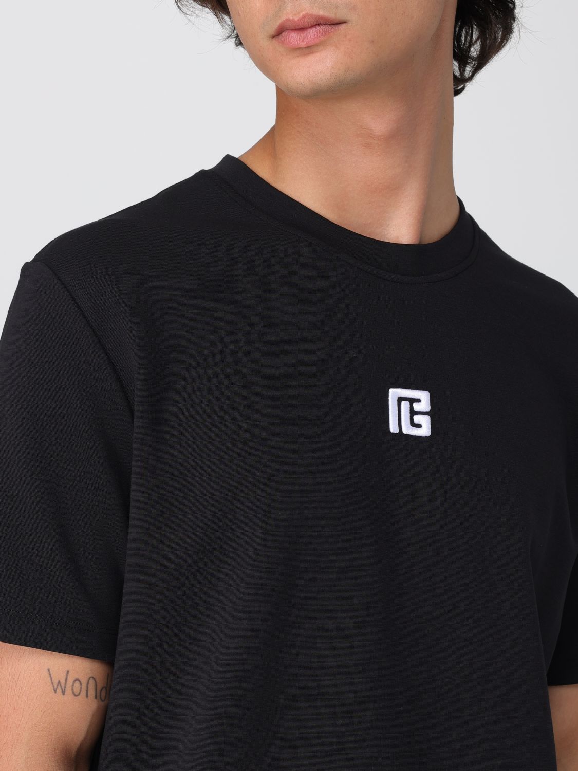 Balmain T Shirt Men Black