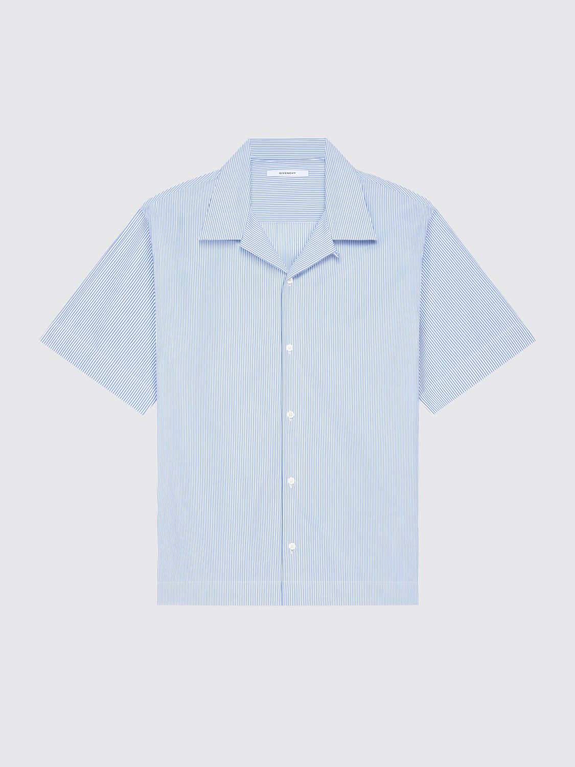 Givenchy Shirt Men Gnawed Blue