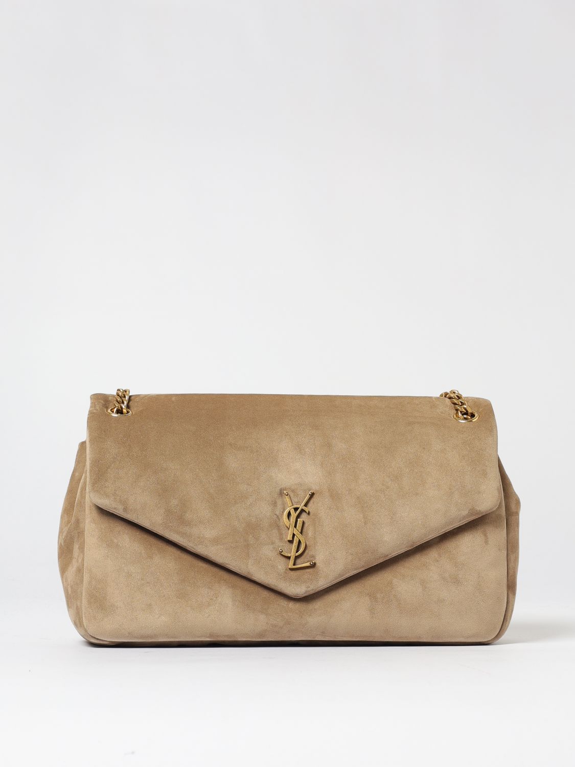 Saint Laurent Shoulder Bag Woman Brown