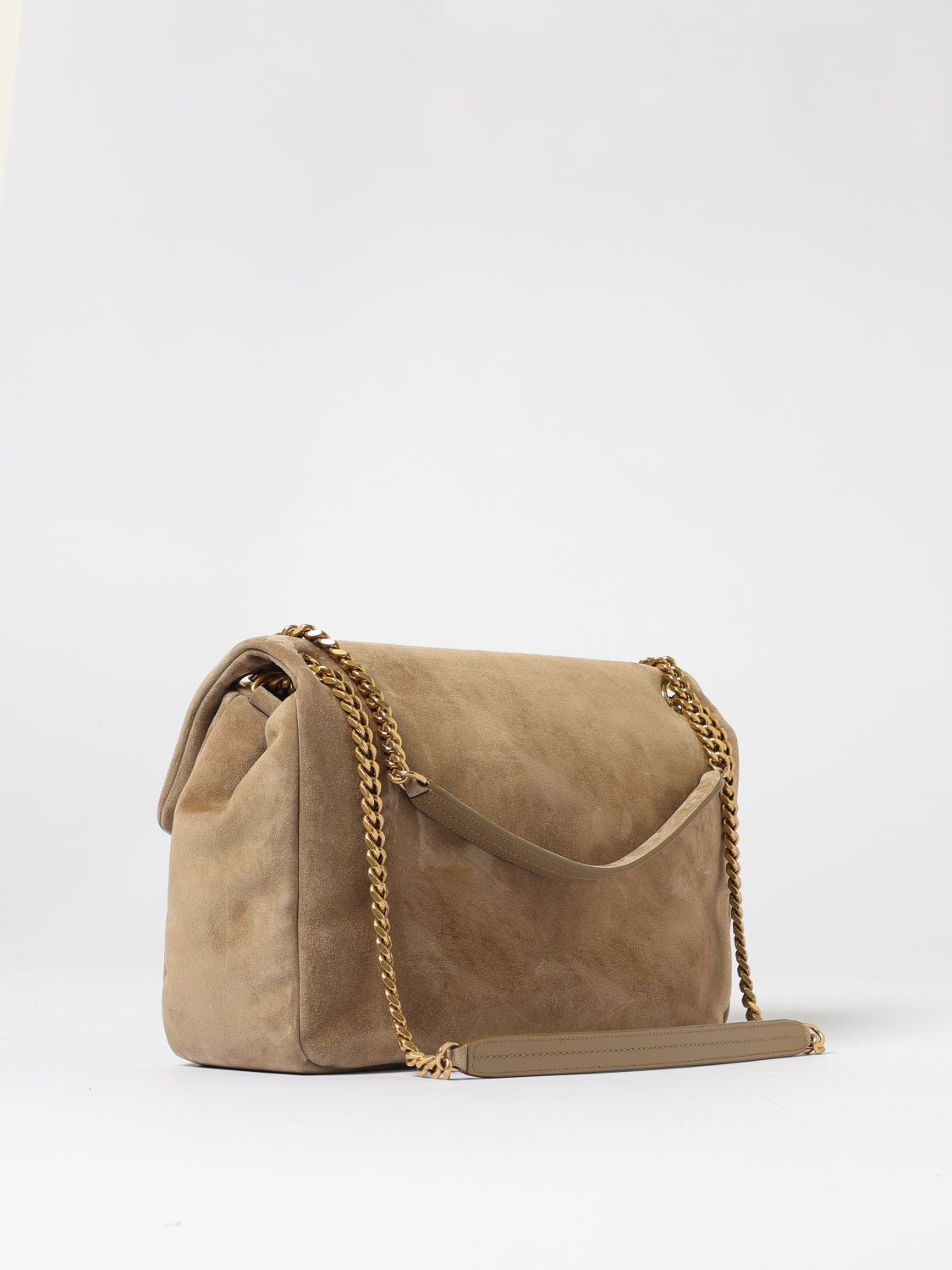 Saint Laurent Shoulder Bag Woman Brown