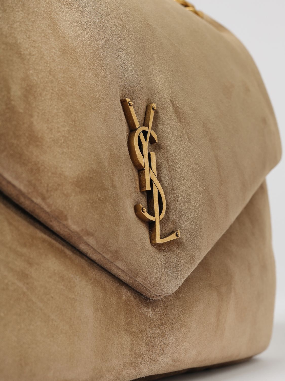 Saint Laurent Shoulder Bag Woman Brown