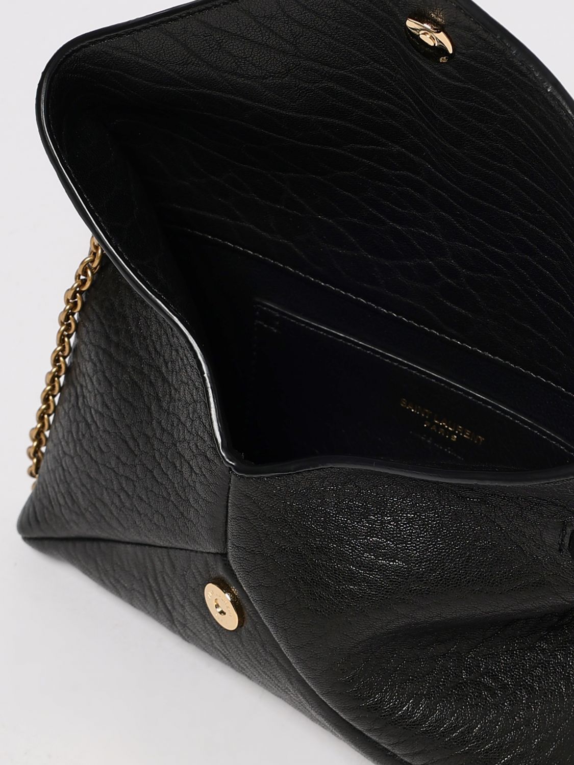 Saint Laurent Crossbody Bags Woman Black