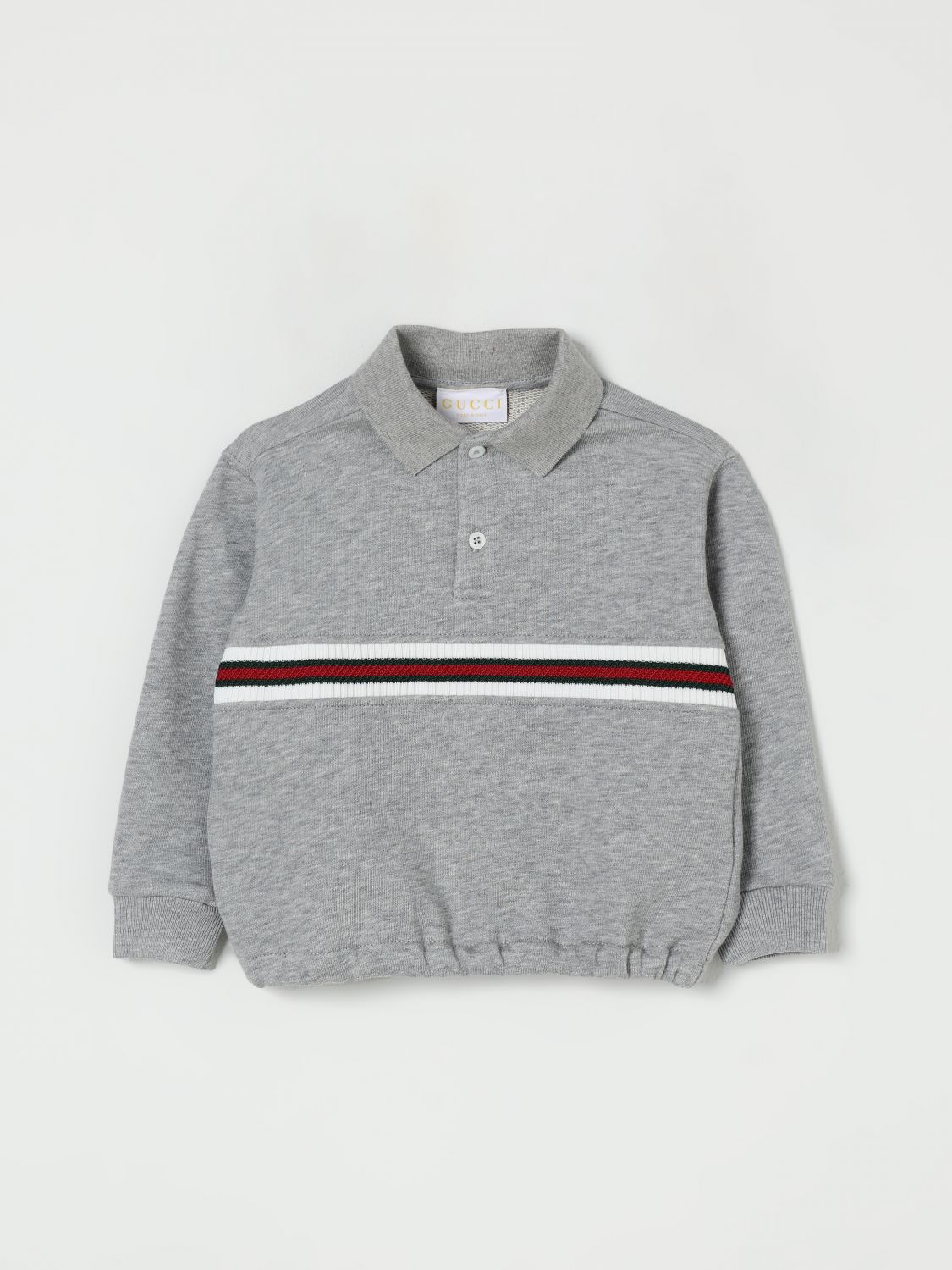 Gucci T Shirt Kids Grey