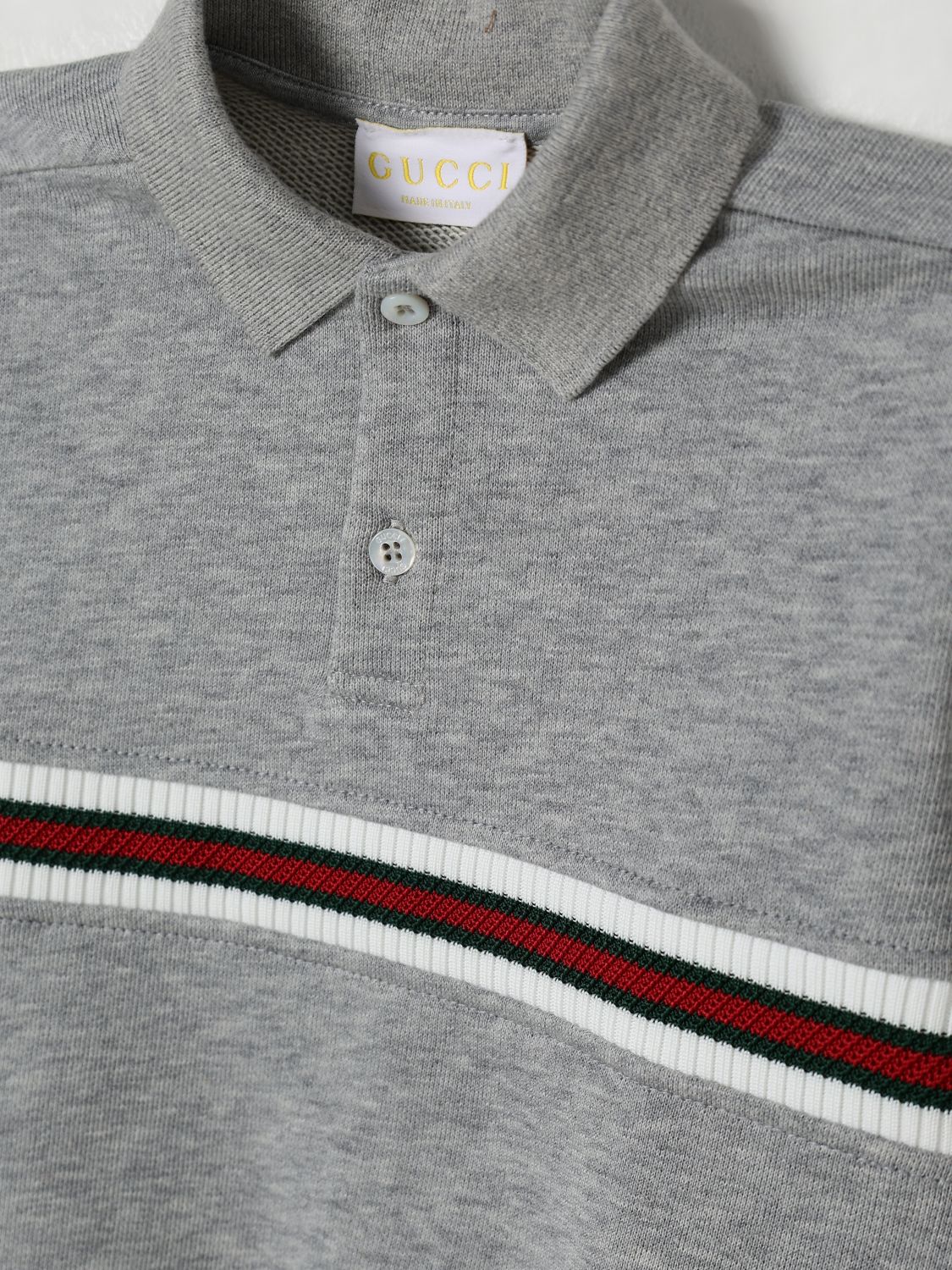 Gucci T Shirt Kids Grey