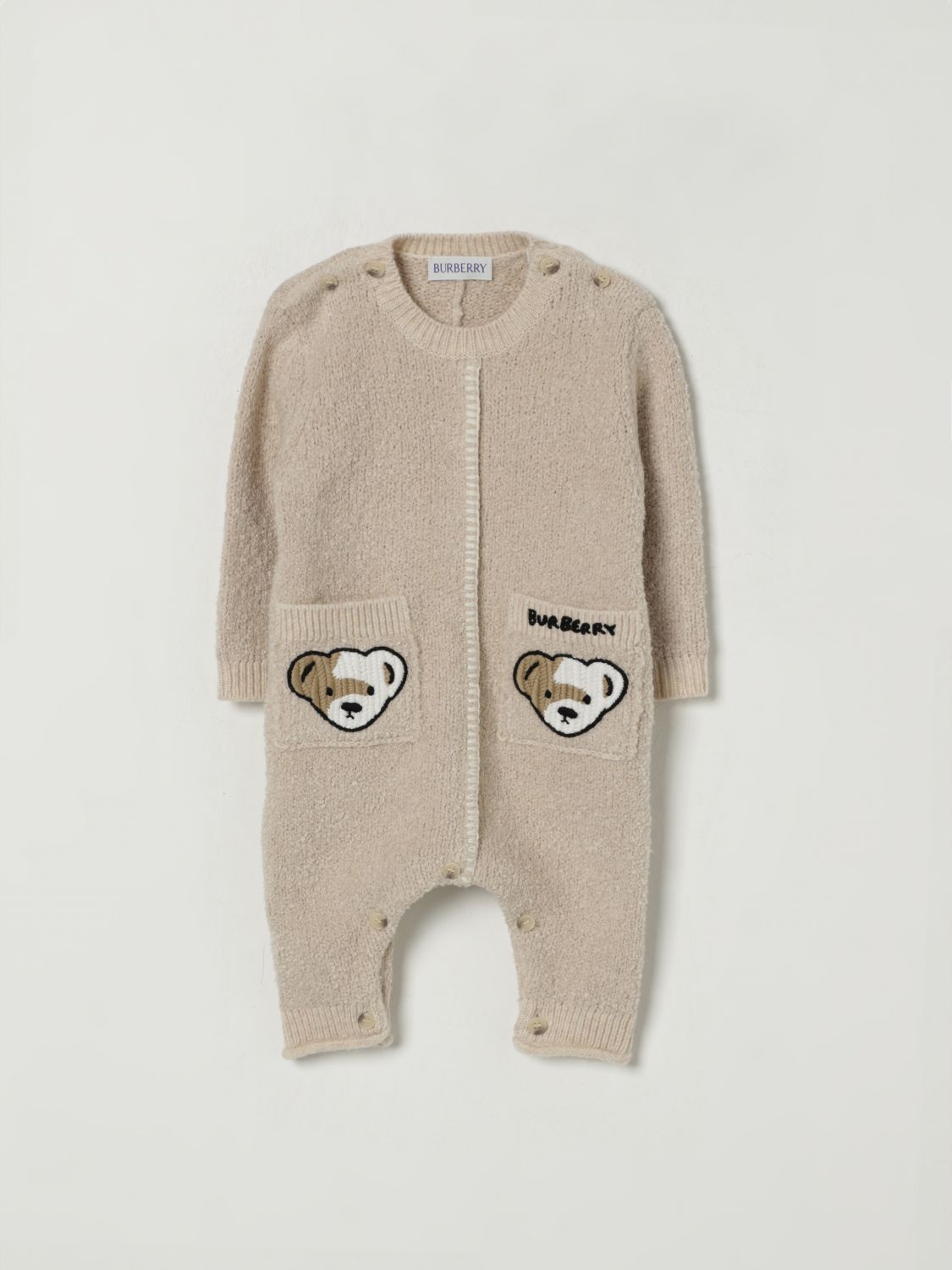 Burberry Romper Kids Beige