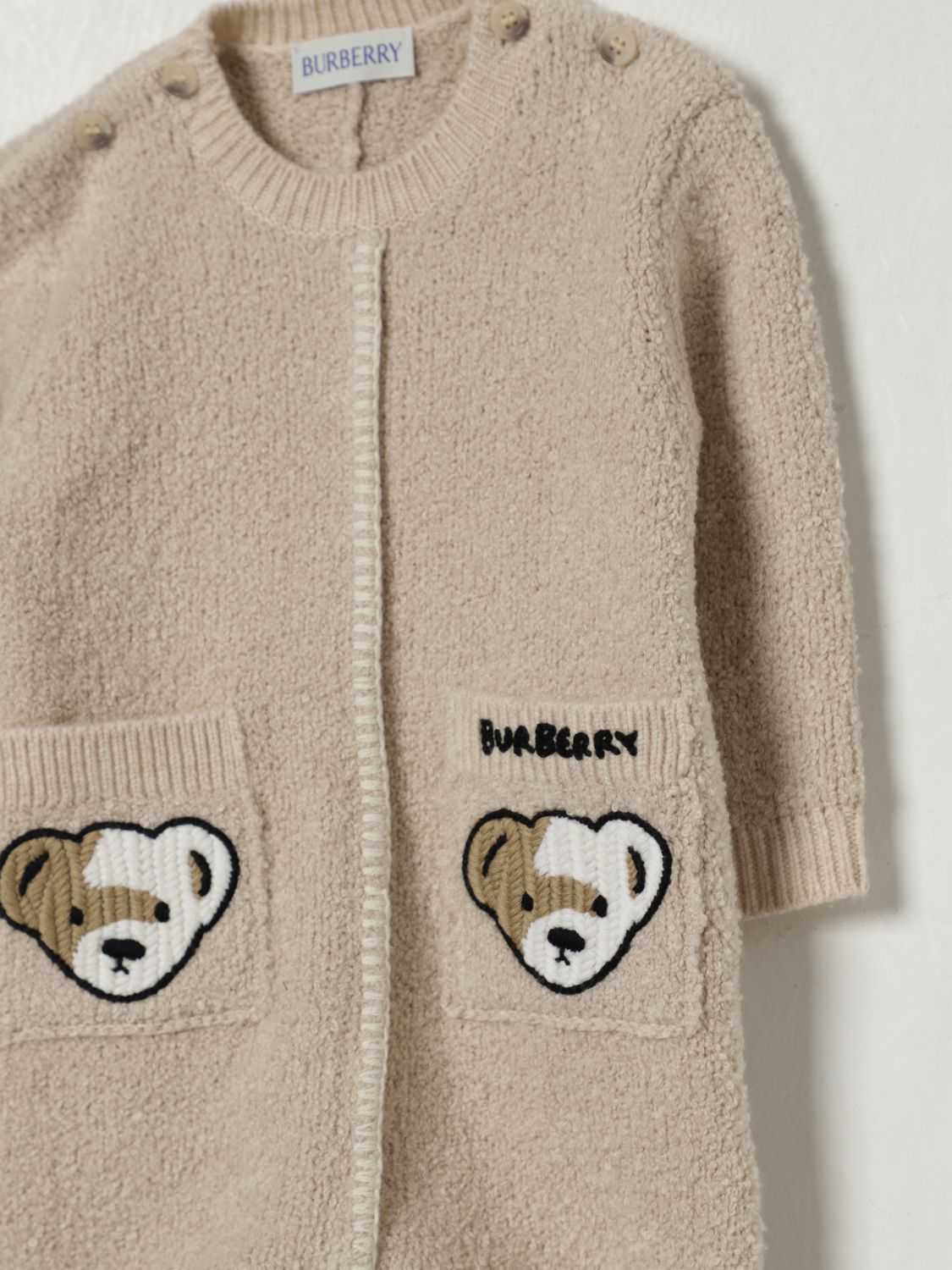 Burberry Romper Kids Beige