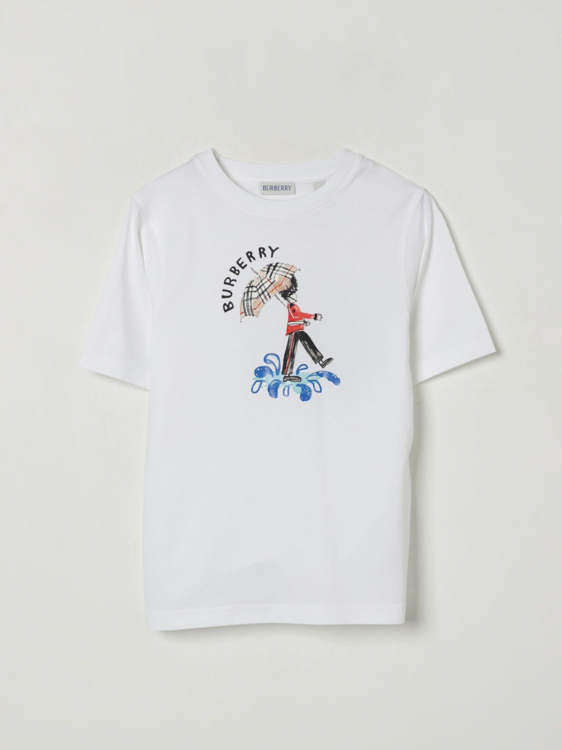 Burberry T Shirt Kids White