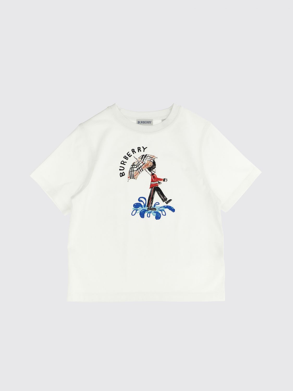 Burberry T Shirt Kids White