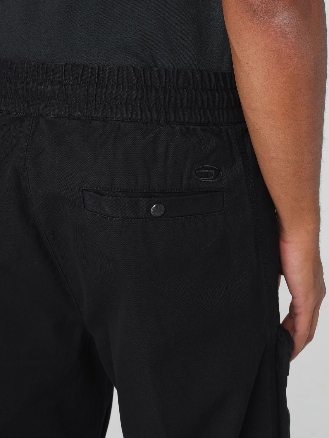 Diesel Pants Men Black