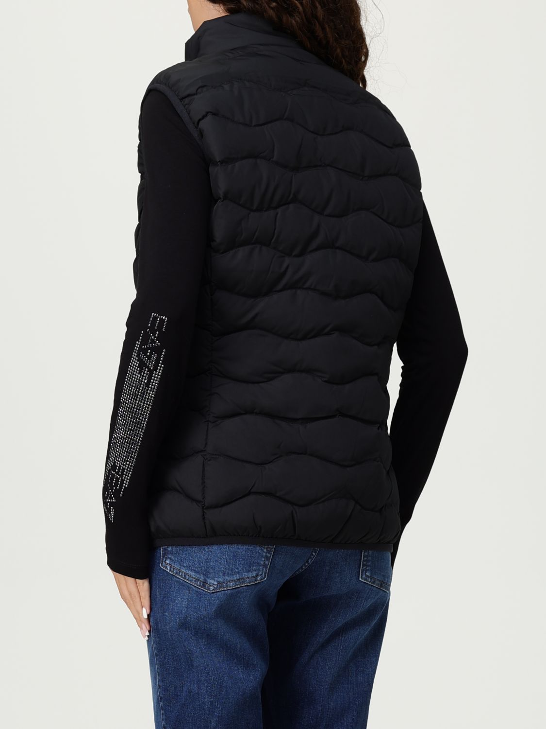 Ea7 Waistcoat Woman Black
