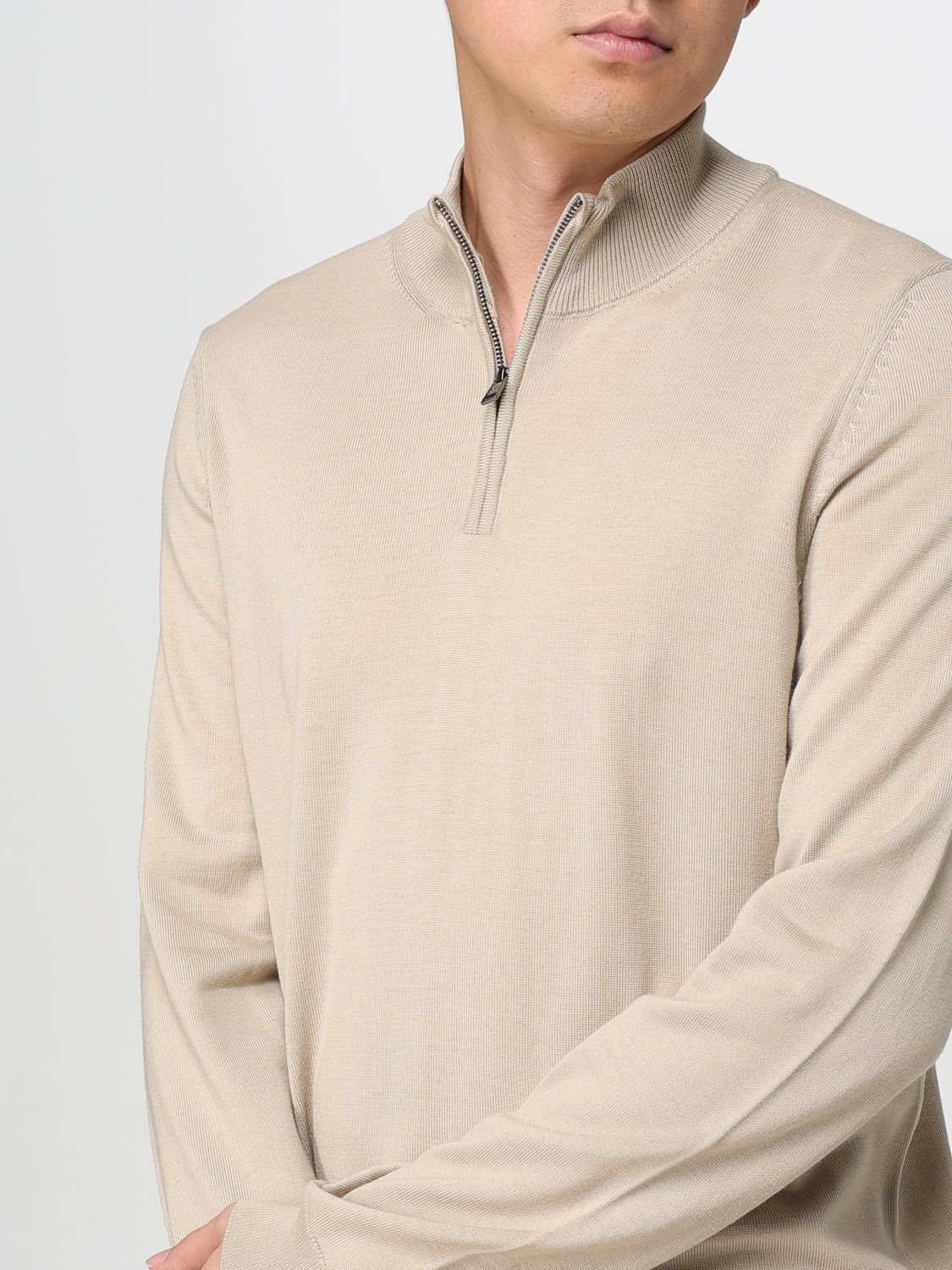Boss Sweater Men Beige