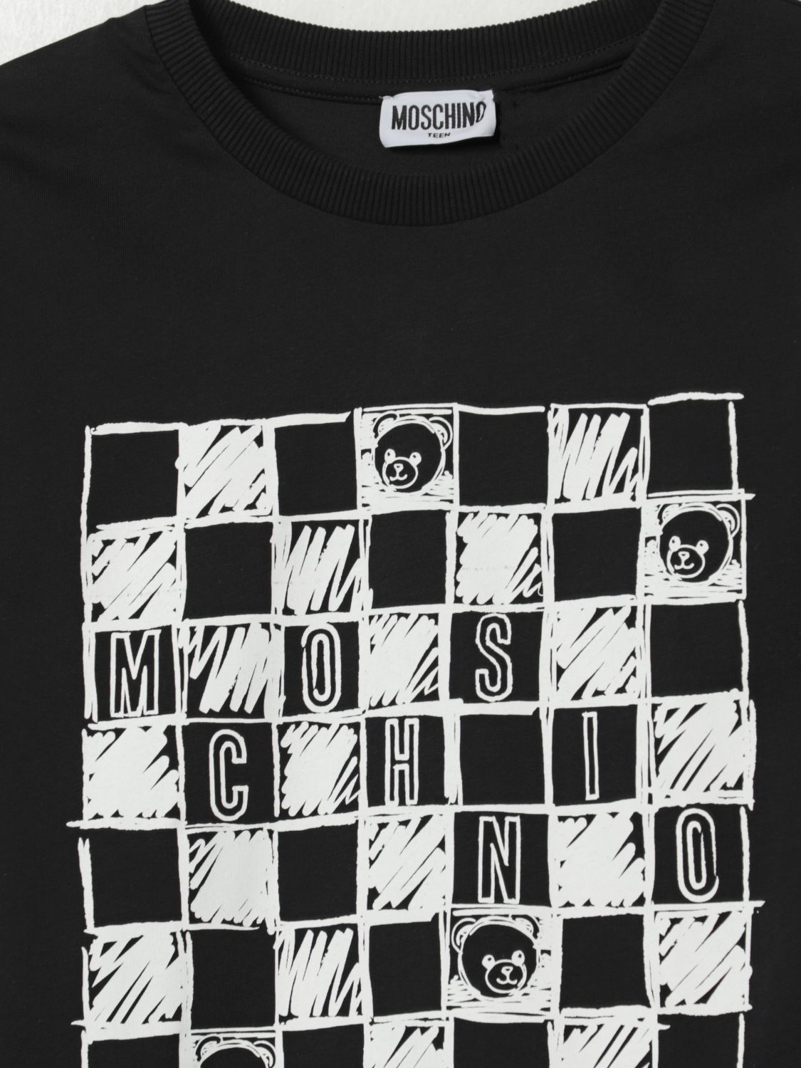 Moschino T Shirt Kids Black