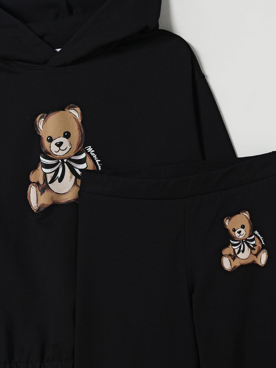 Moschino Co Ords Kids Black