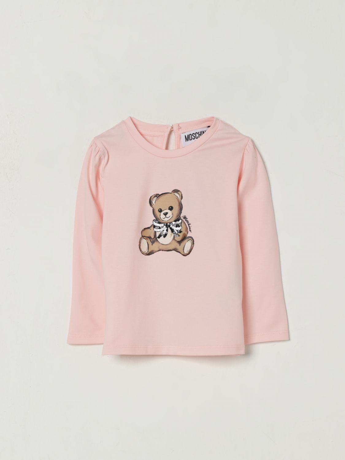 Moschino T Shirt Kids Pink