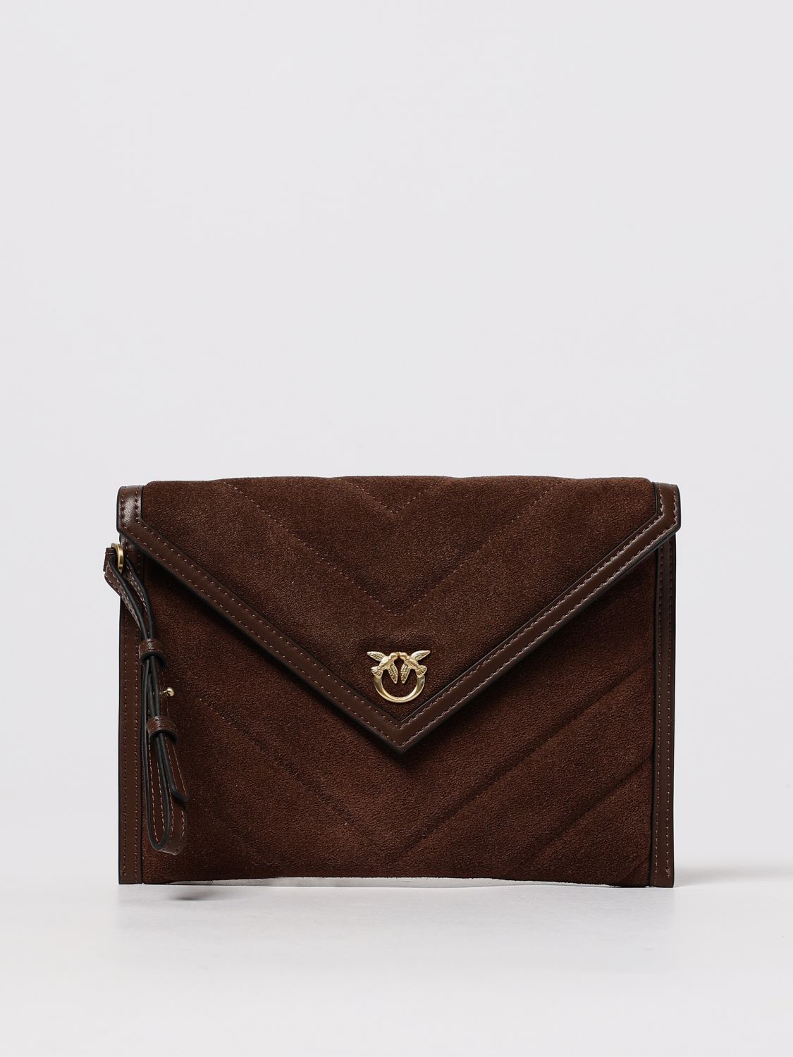 Pinko Clutch Woman Brown