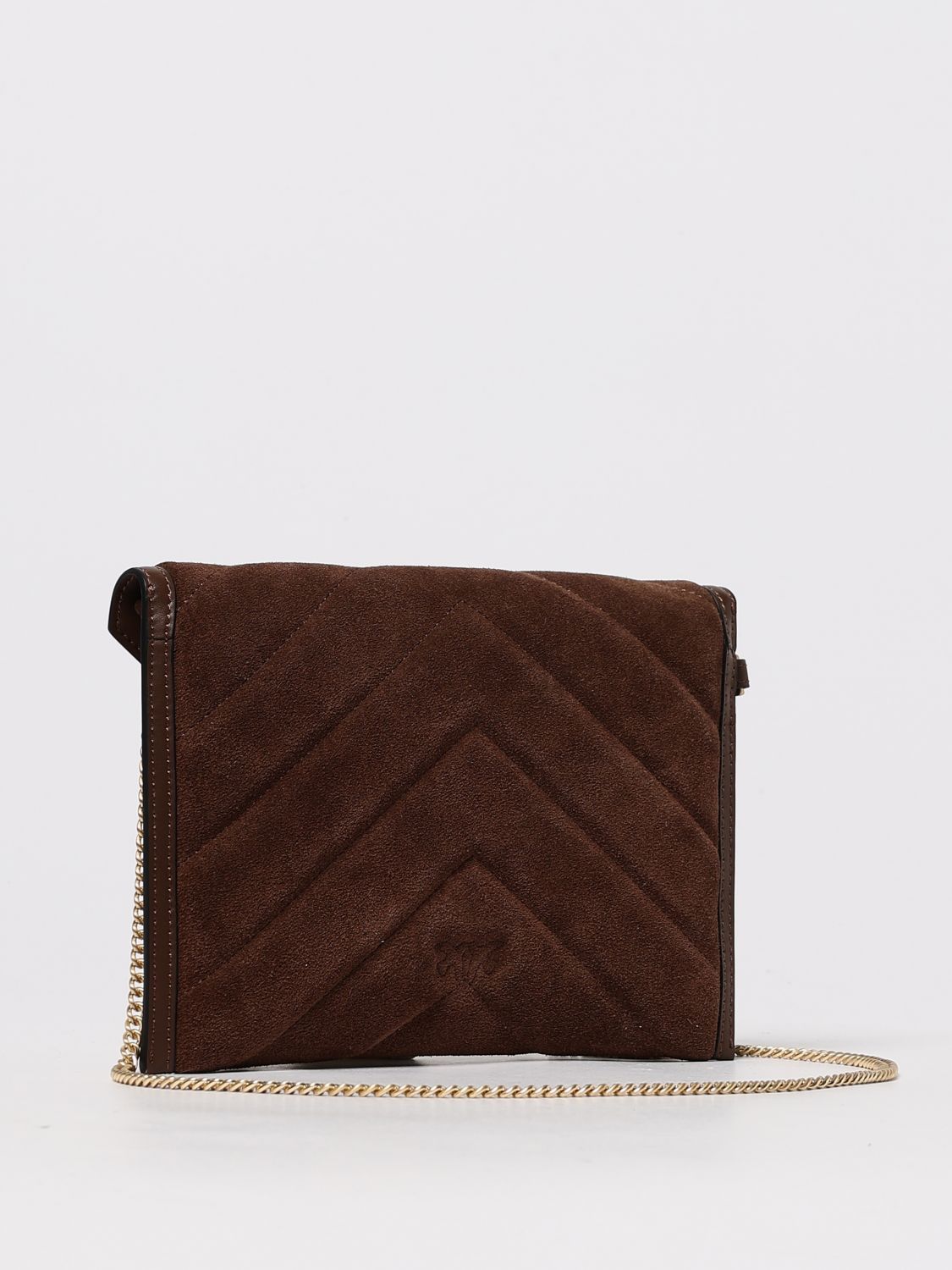 Pinko Clutch Woman Brown