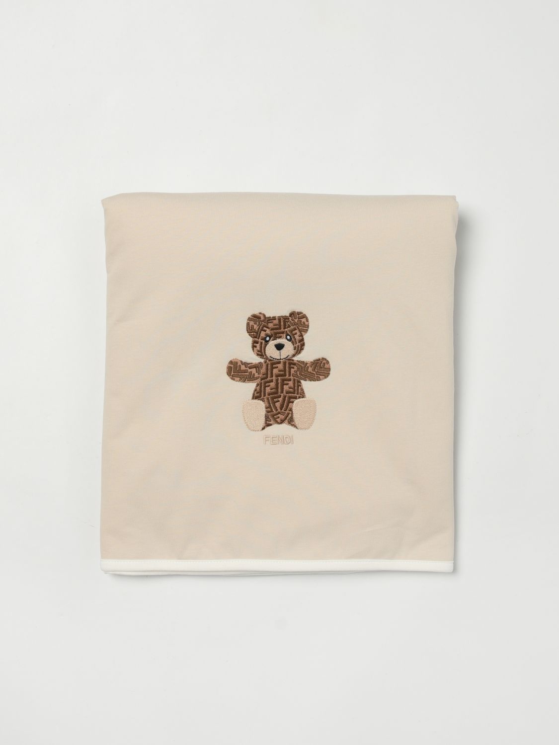 Fendi Blanket Kids Beige