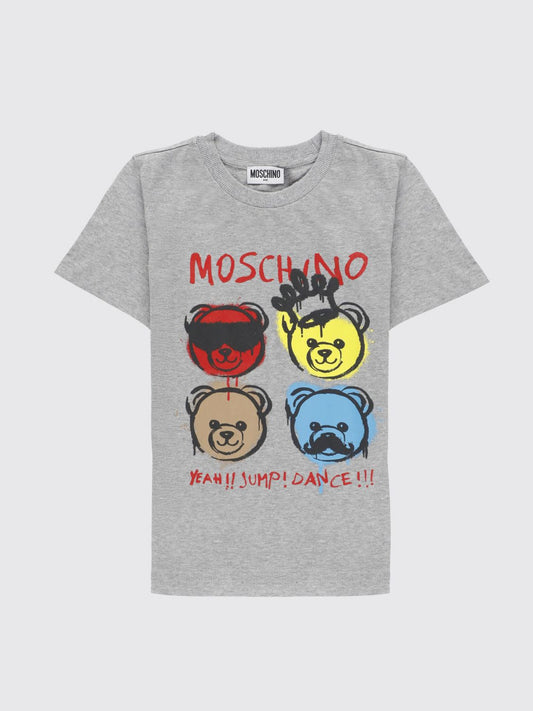 Moschino T Shirt Kids Grey