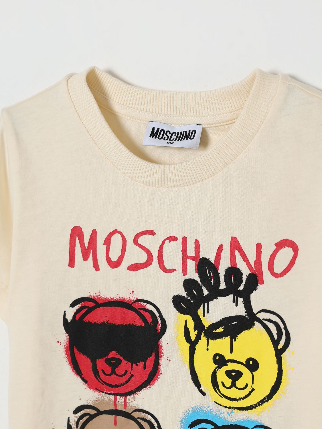Moschino T Shirt Kids Ivory