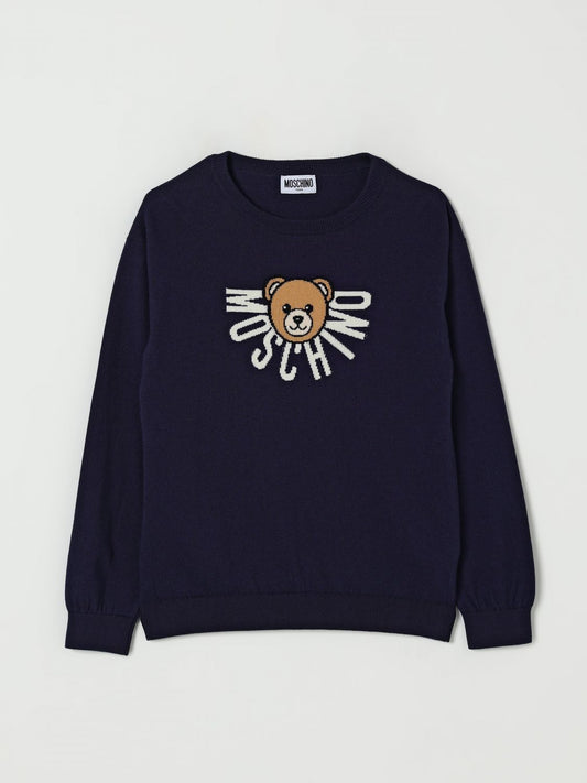 Moschino Sweater Kids Blue