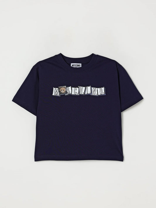 Moschino T Shirt Kids Navy