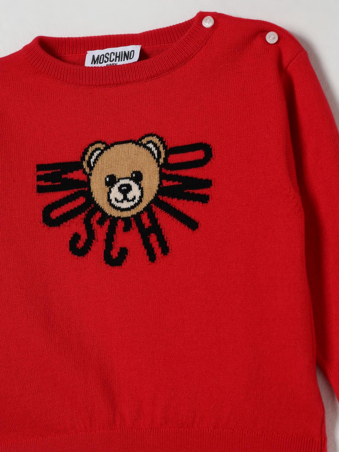 Moschino Sweater Kids Red