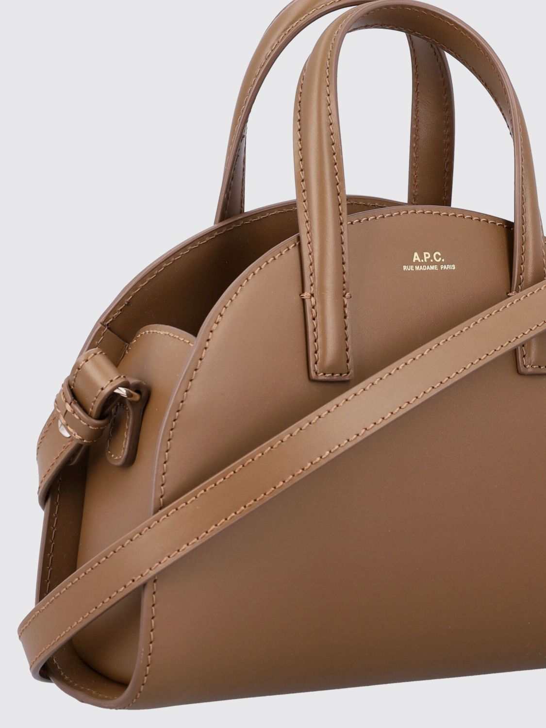 A.P.C. Handbag Woman Dove Grey