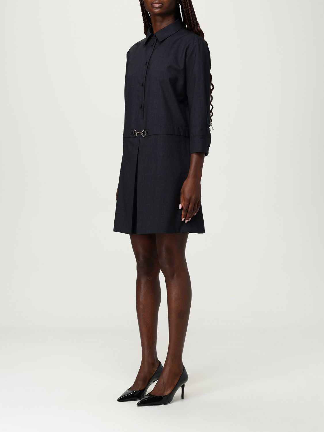Gucci Dress Woman Grey