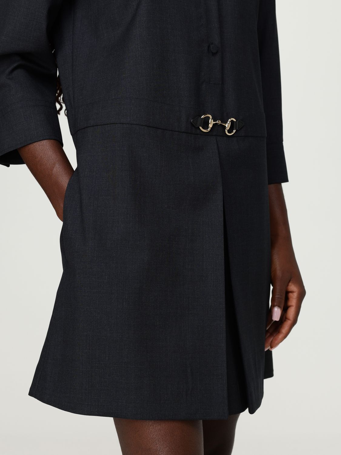 Gucci Dress Woman Grey