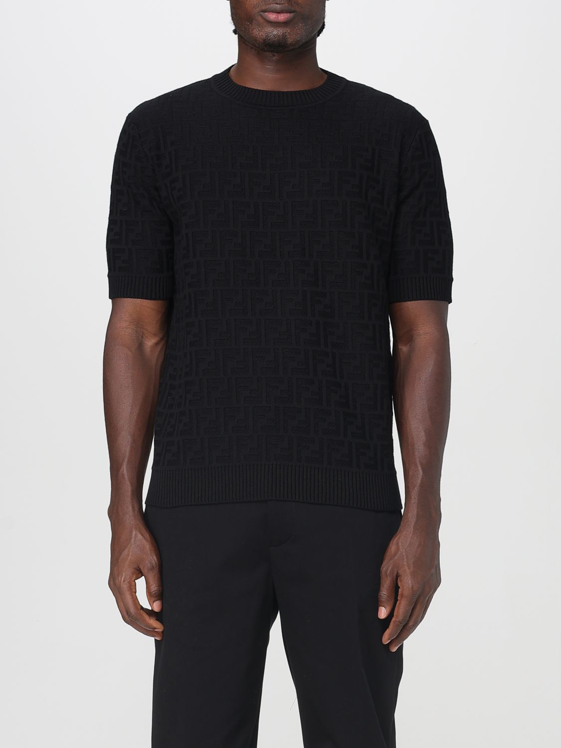 Fendi Sweater Men Black
