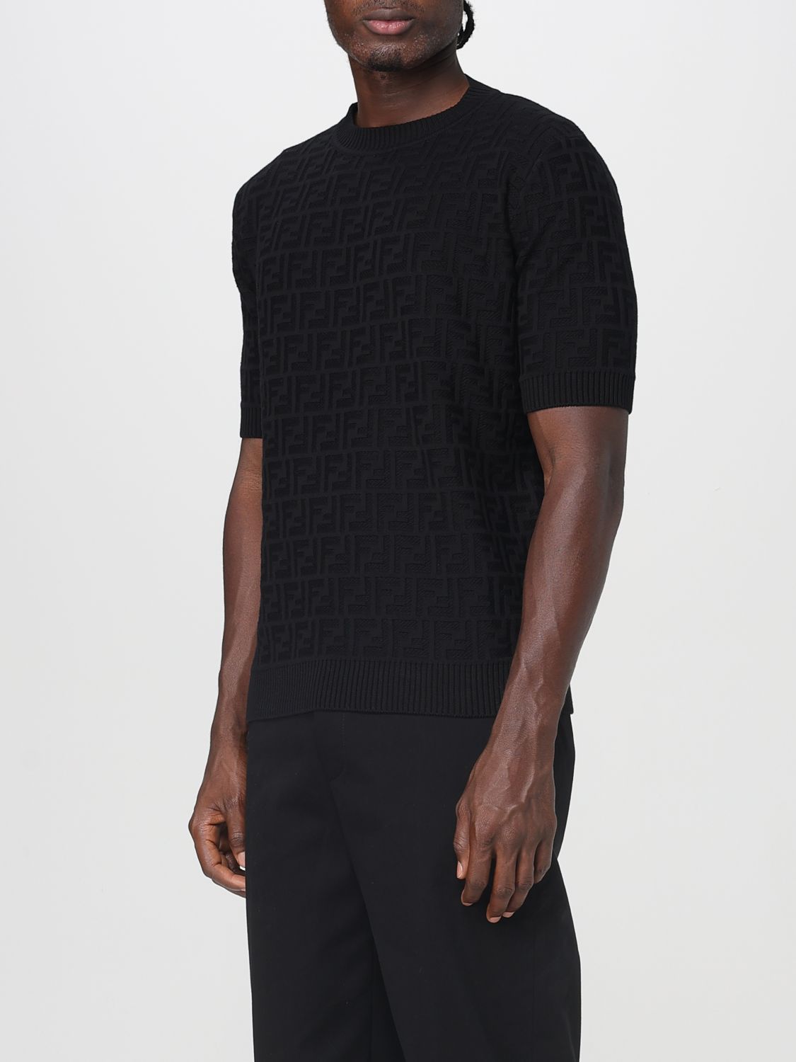 Fendi Sweater Men Black