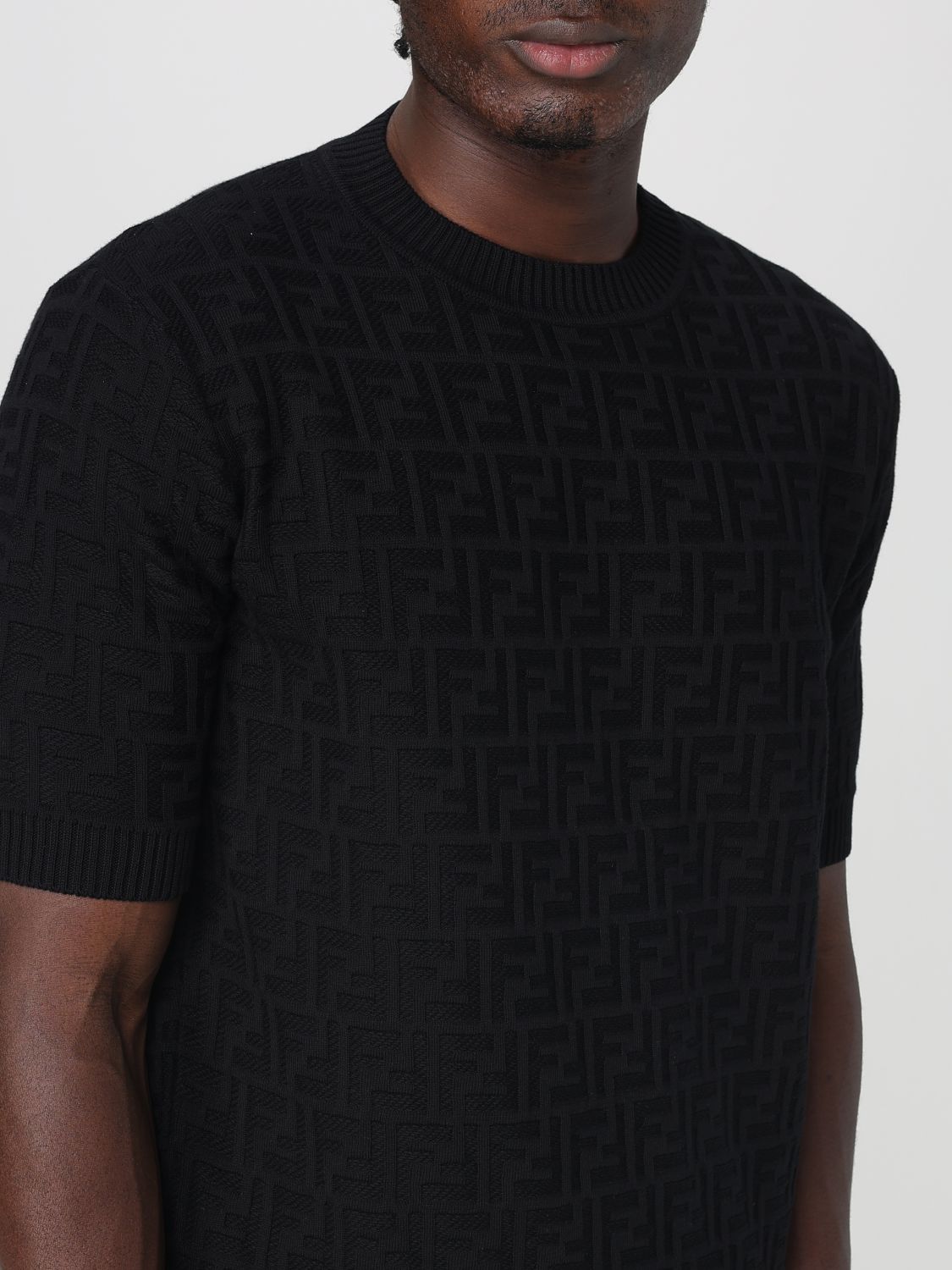Fendi Sweater Men Black