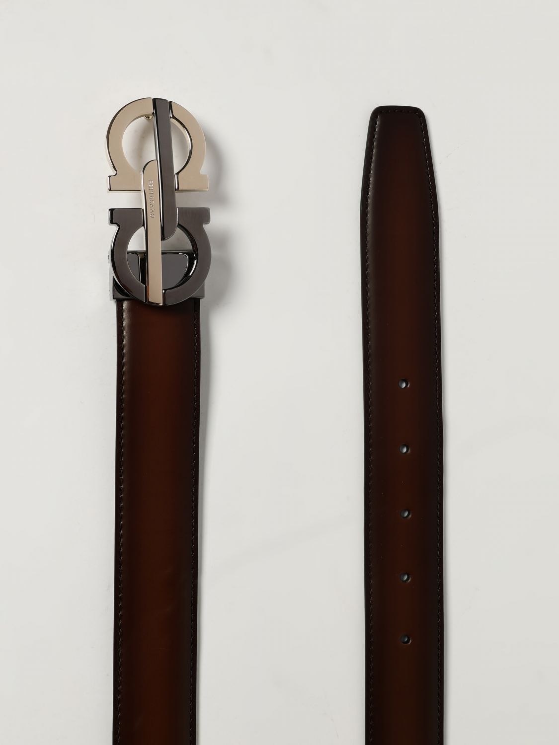Ferragamo Belt Men Brown