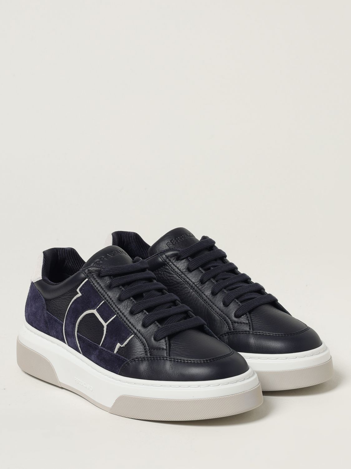 Ferragamo Sneakers Men Blue