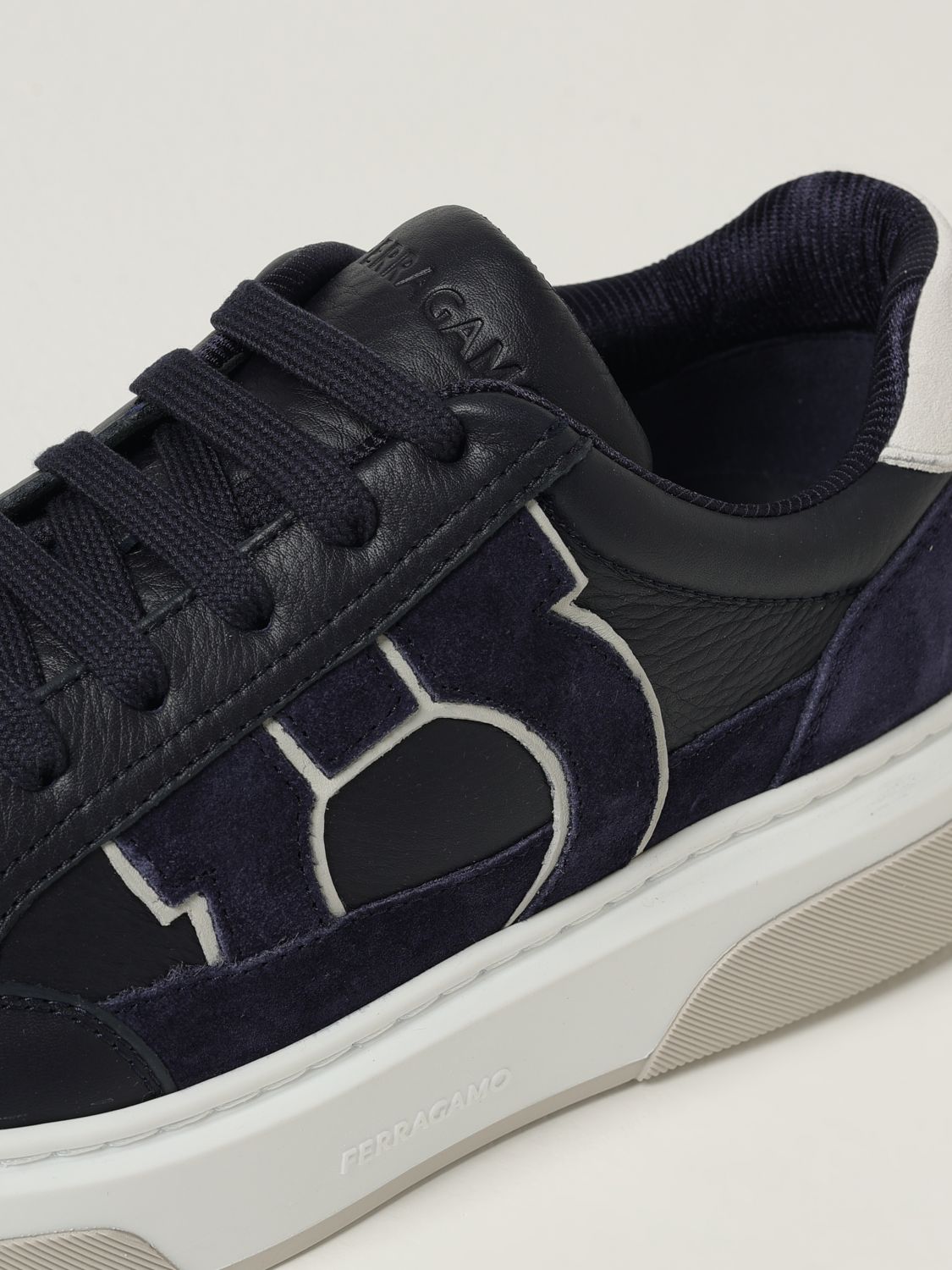Ferragamo Sneakers Men Blue