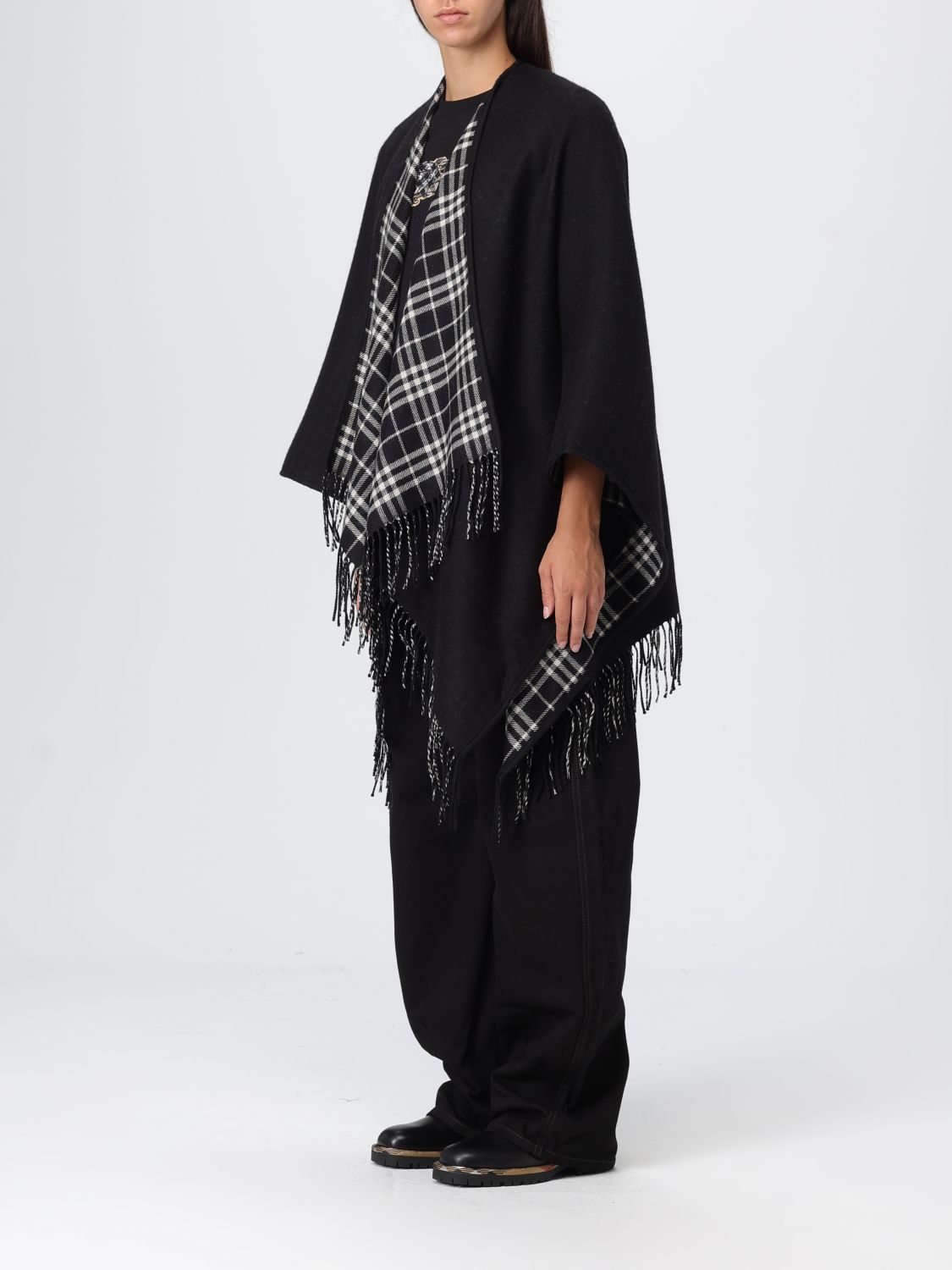 Burberry Coat Woman Black