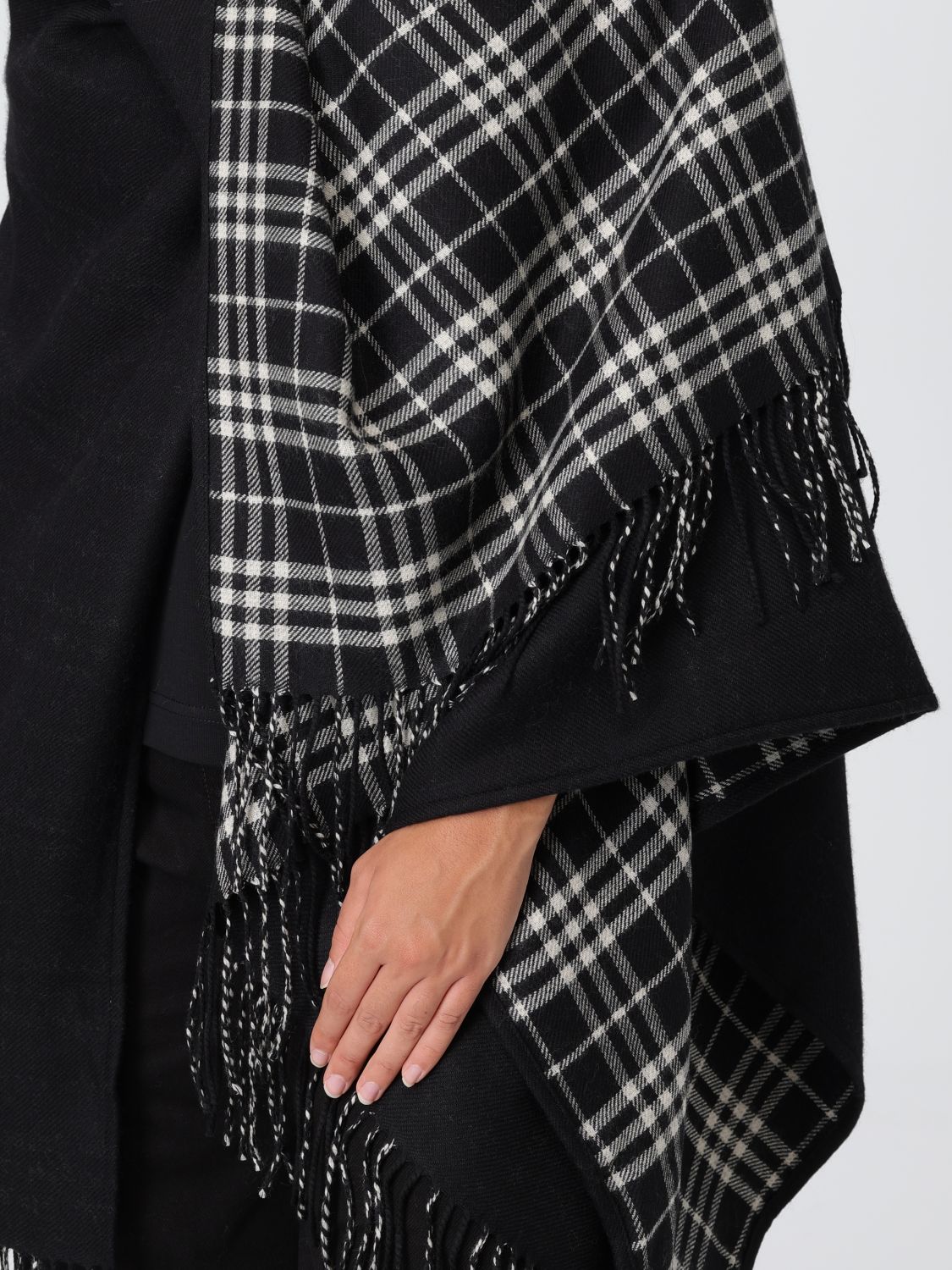 Burberry Coat Woman Black