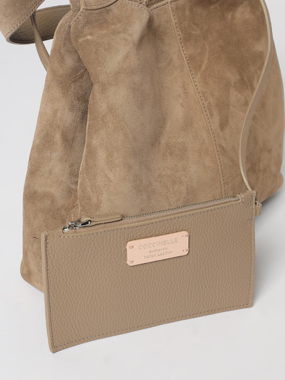 Coccinelle Shoulder Bag Woman Beige
