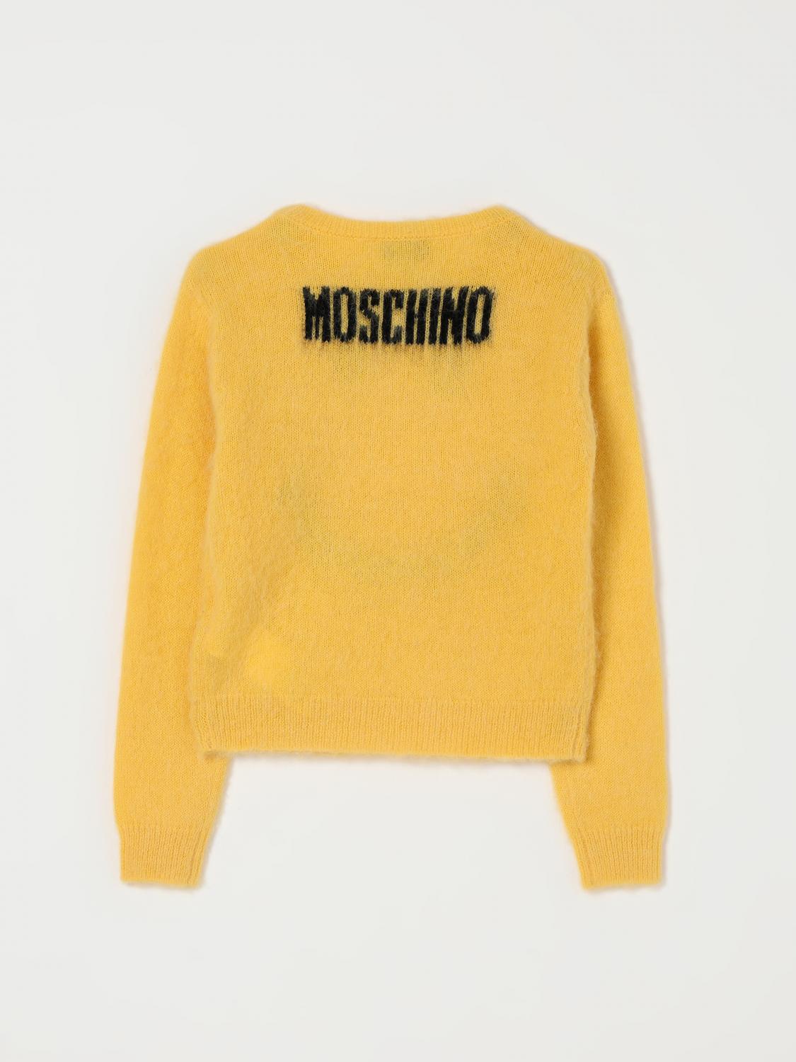 Moschino Sweater Kids Yellow