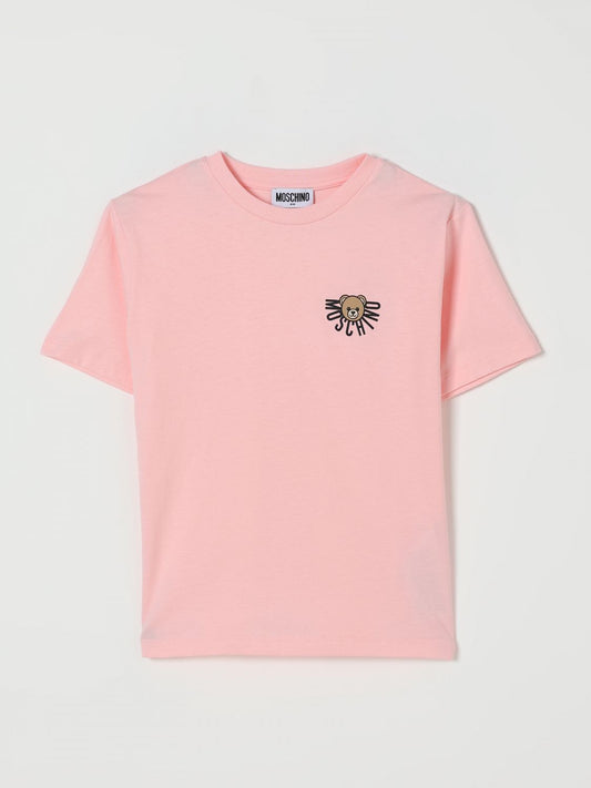 Moschino T Shirt Kids Pink