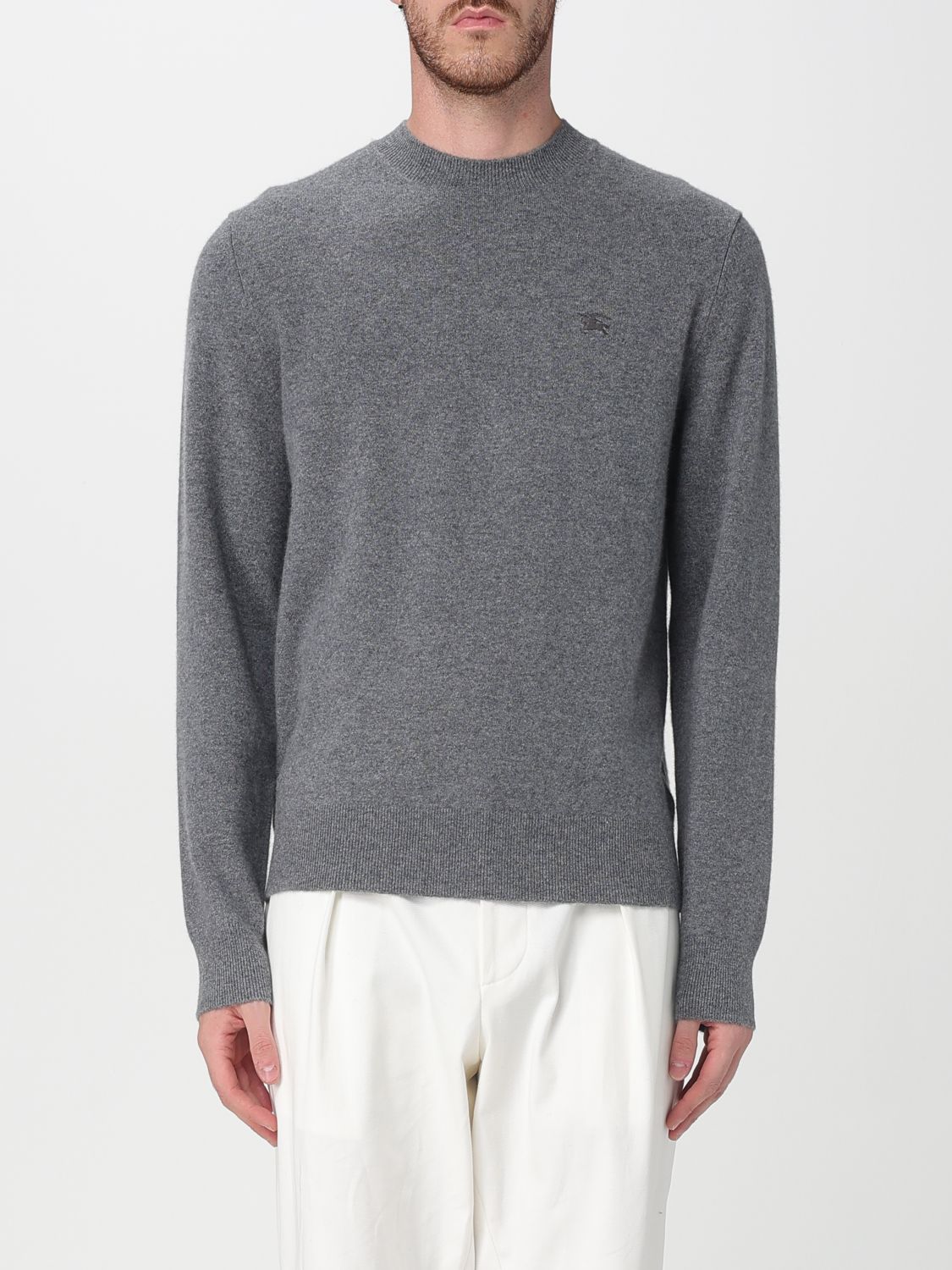 Burberry Sweater Men Grey