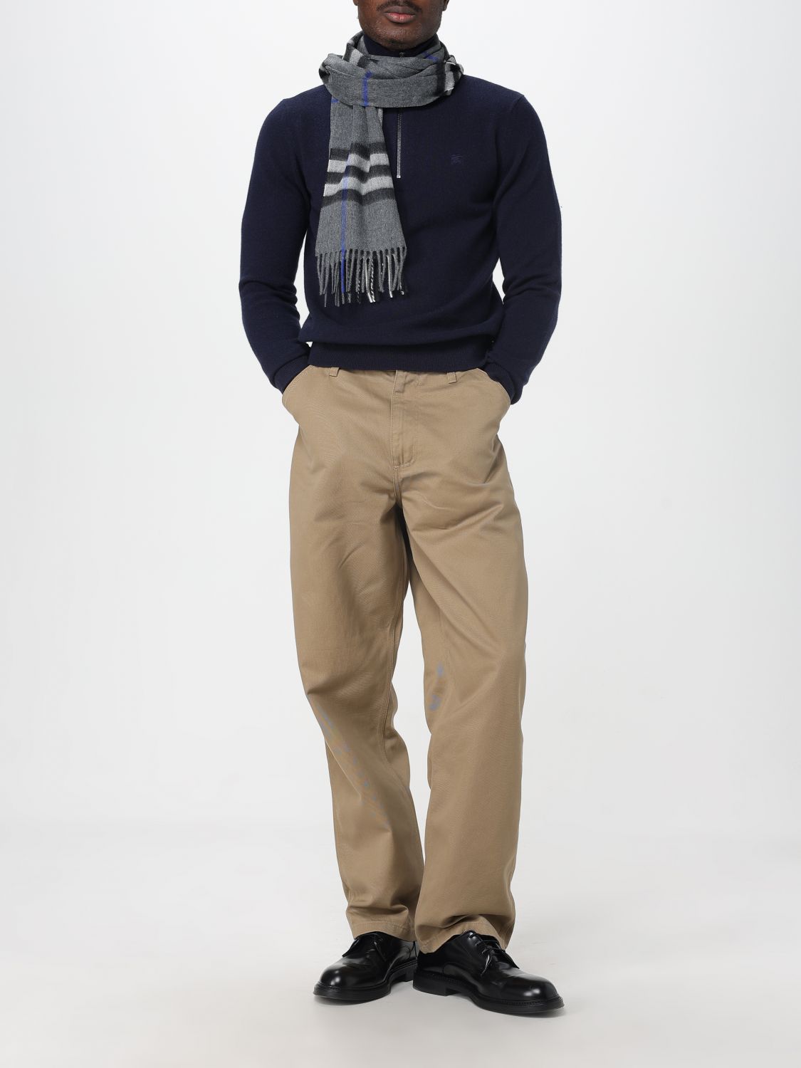 Burberry Sweater Men Blue
