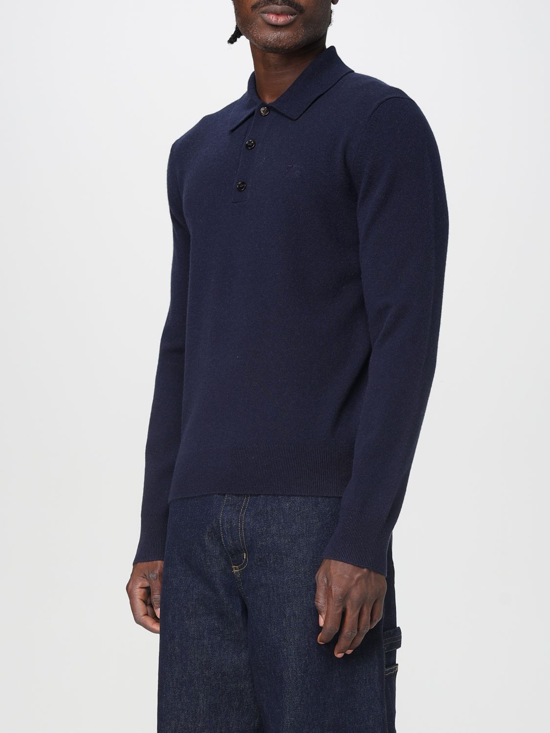 Burberry Sweater Men Blue