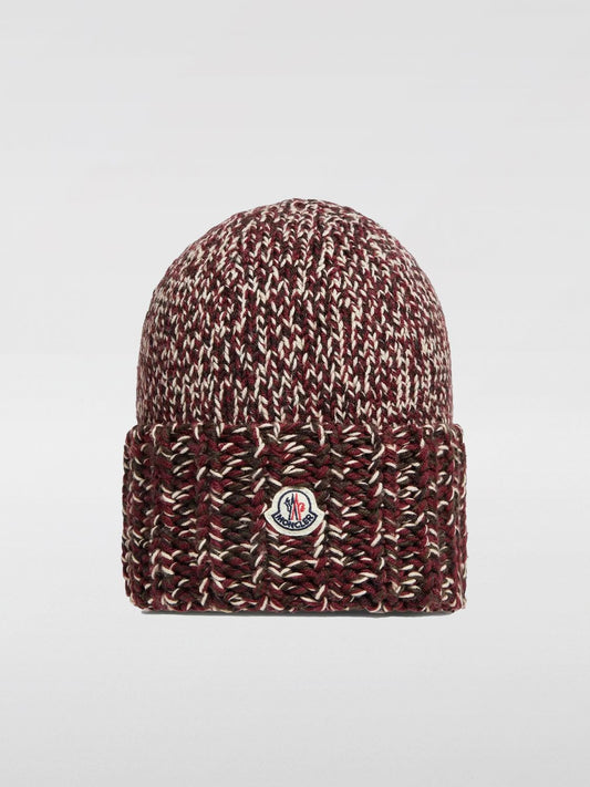 Moncler Hat Woman Burgundy