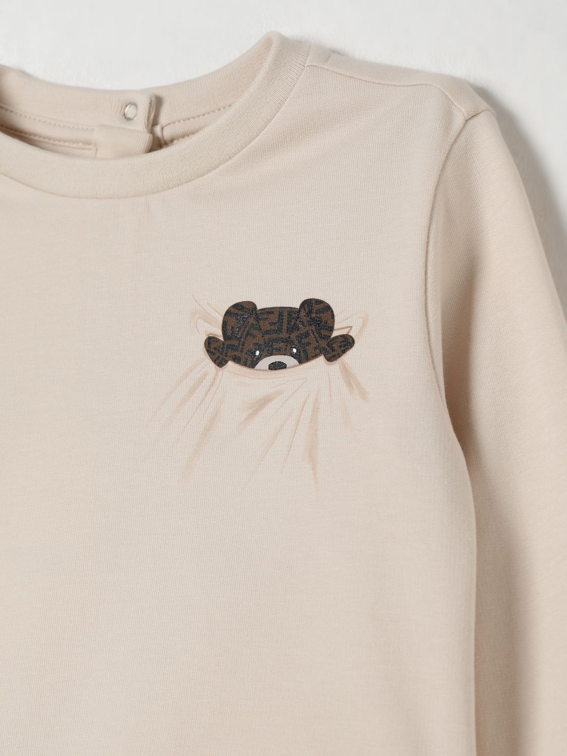 Fendi Sweater Kids Beige