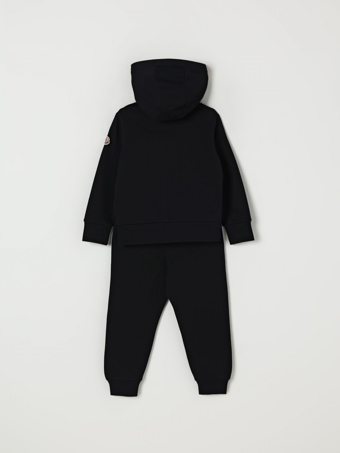 Moncler Clothing Set Kids Black
