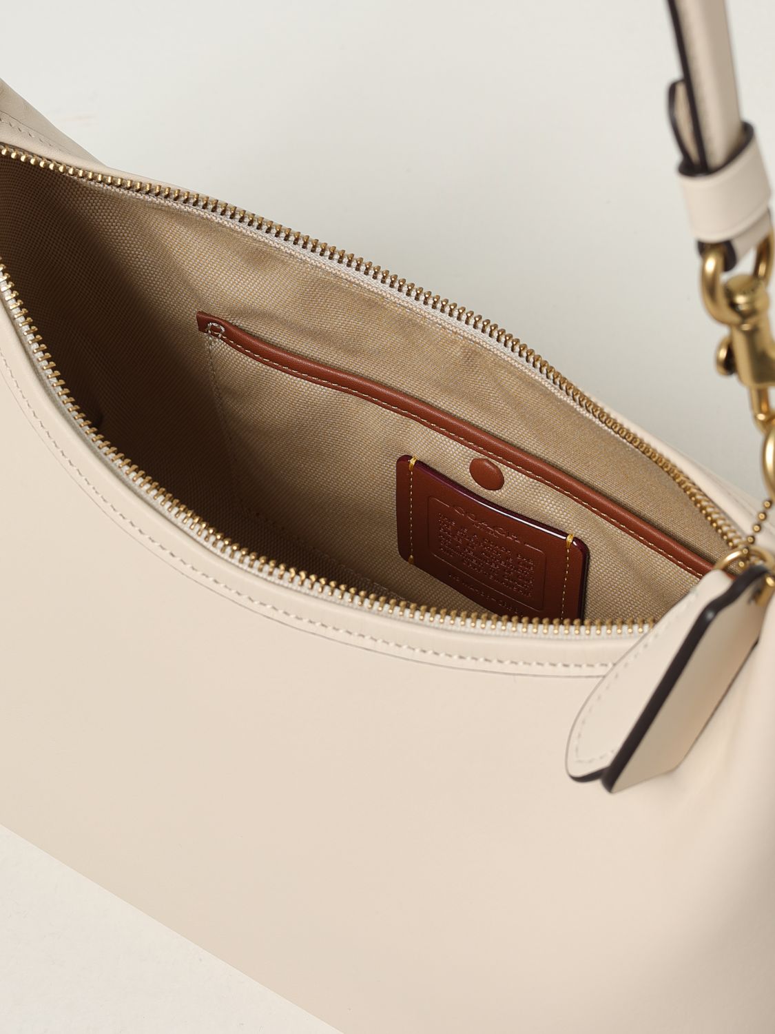 Coach Shoulder Bag Woman White