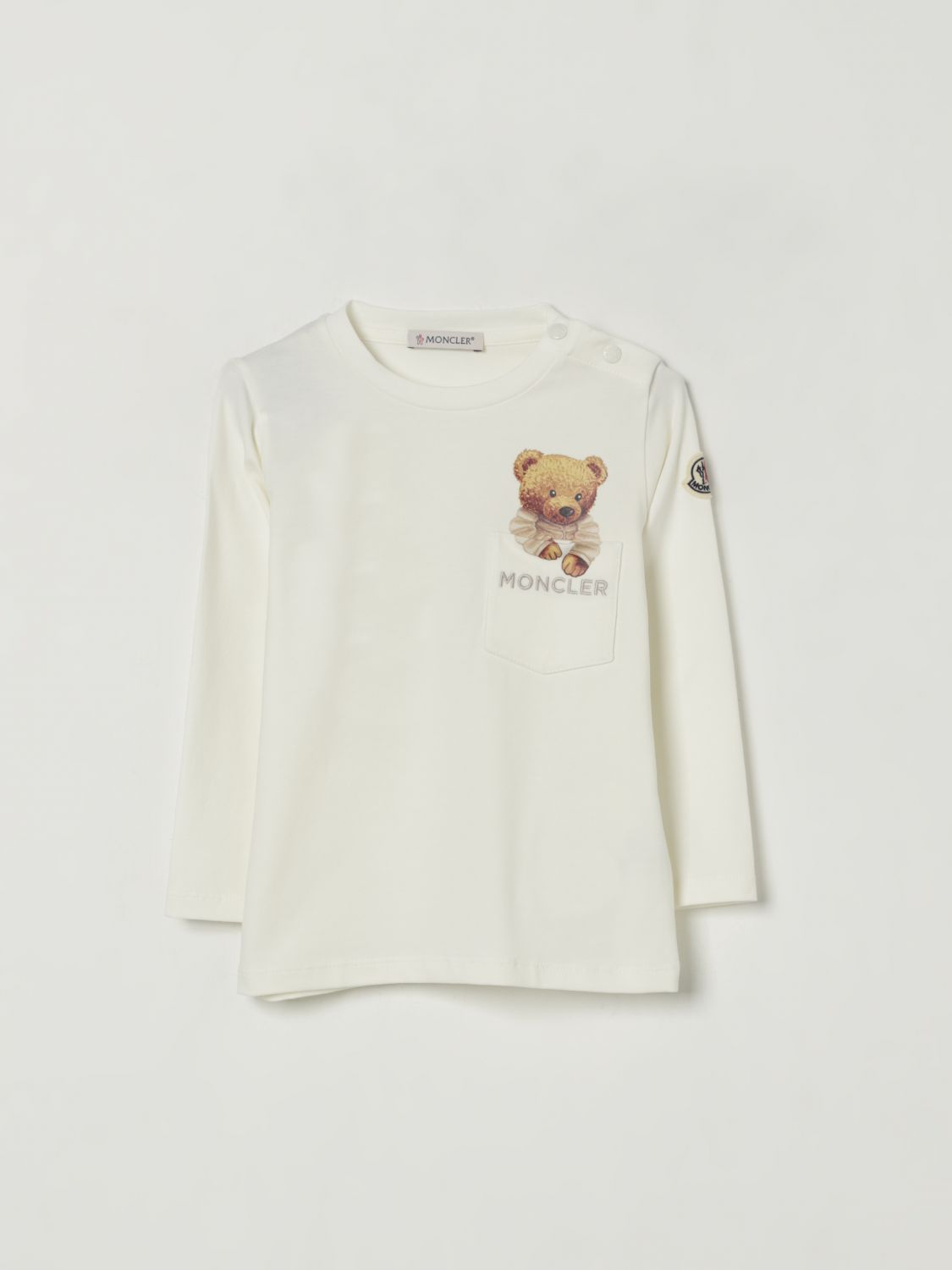 Moncler T Shirt Kids White