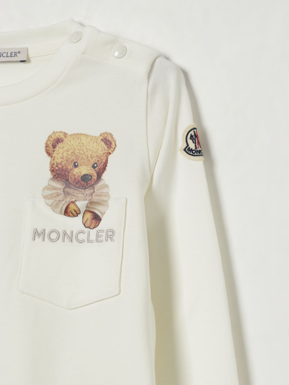 Moncler T Shirt Kids White